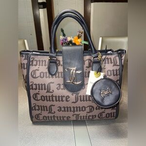 Juicy Couture large logo tote